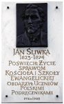 Tablica pamiątkowa Jana Śliwki